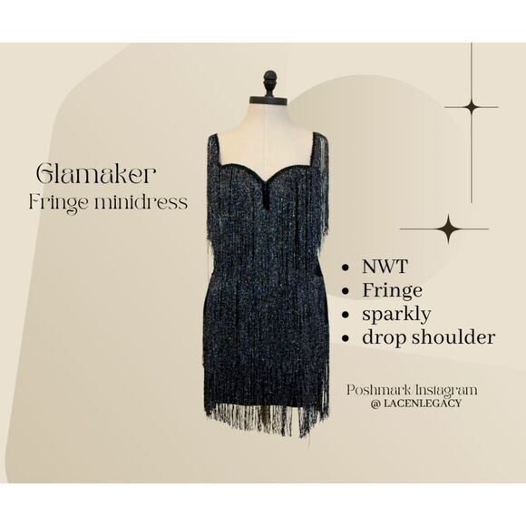 Glamaker flapper style dress - Picture 1 of 5